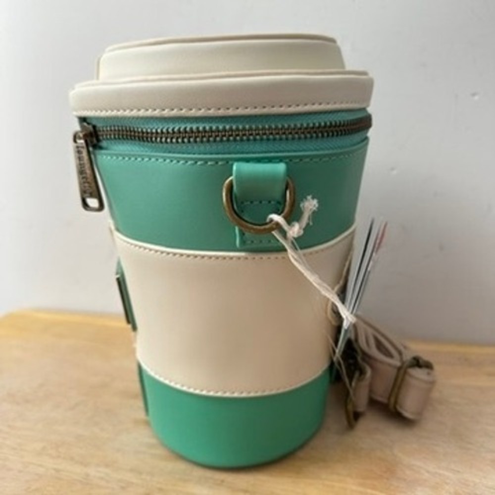 Loungefly Friends Central Perk To Go Coffee Cup Crossbody Purse Bag WB NWT Gift - Picture 4 of 11